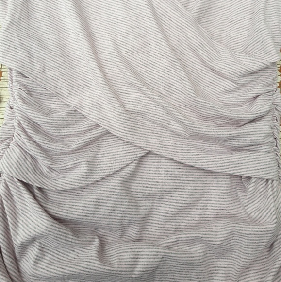 Sundance stripe wrap Vanessa 3/4 sleeve top small - Picture 3 of 5